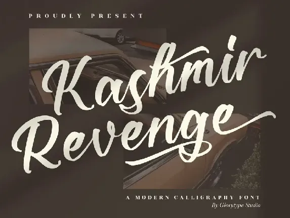 Kashmir Revenge font