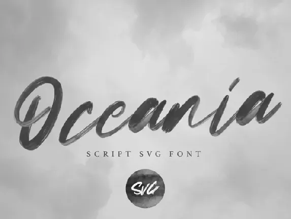 Oceania font