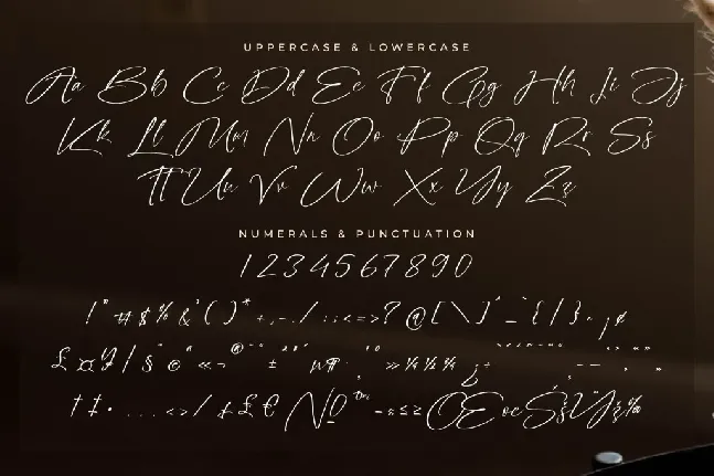 Emeython DEMO VERSION font