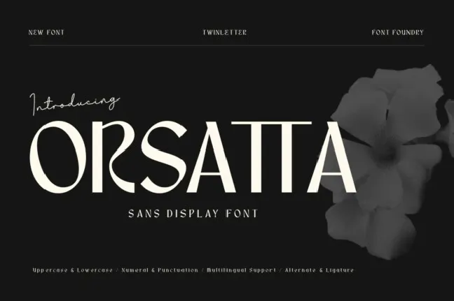 Orsatta font