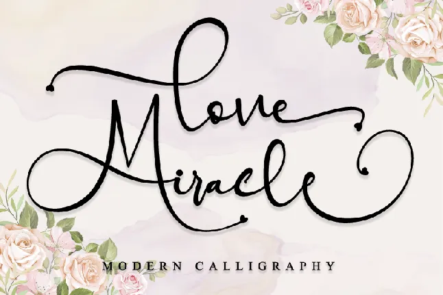 Love Miracle font