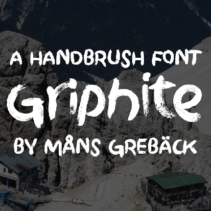 Griphite Drop PERSONAL font