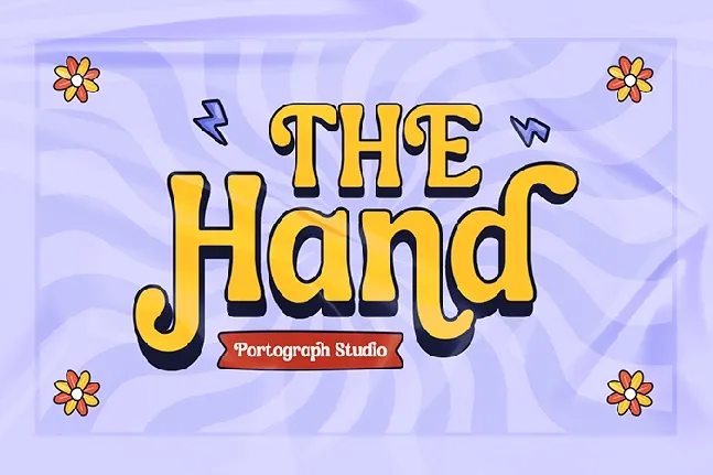 The Hand font