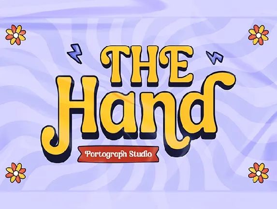 The Hand font