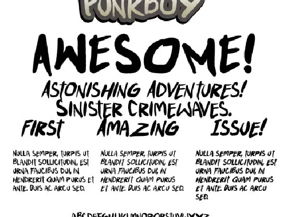 Punkboy font