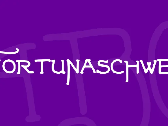 Fortunaschwein font