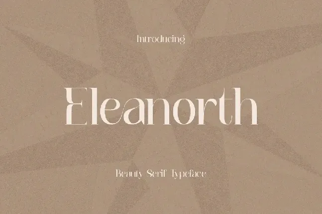 Eleanorth font