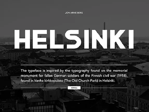 Helsinki font