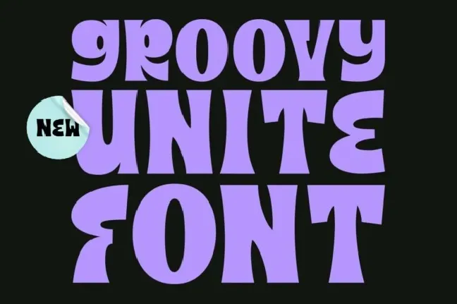 Groovy Unite font