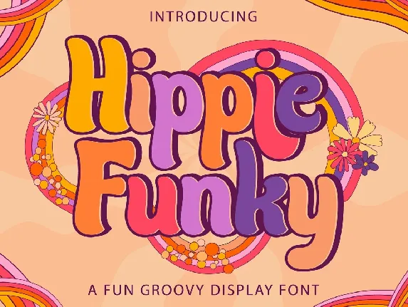 Hippie Funky font