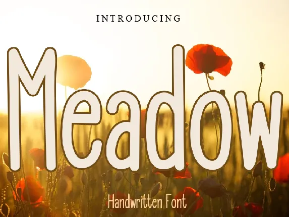 Meadow font