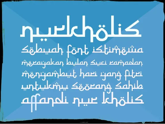 Nurkholis font