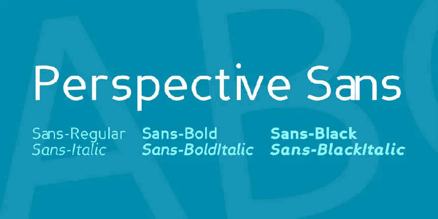 Perspective Sans font