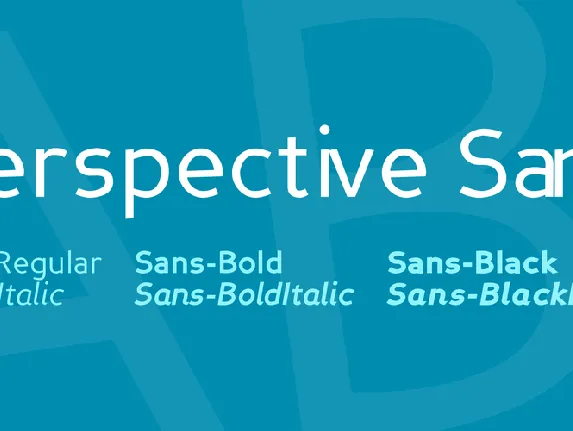 Perspective Sans font