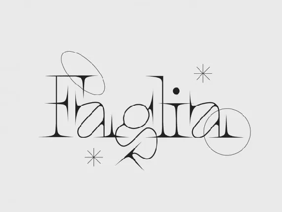 Faglia font