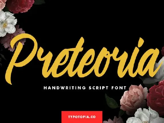 Preteoria Script font