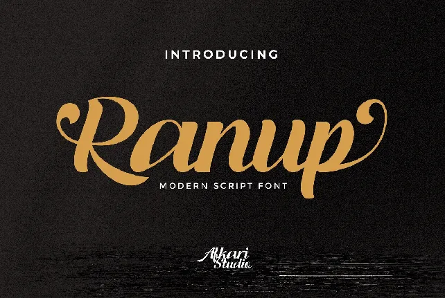 Ranup font