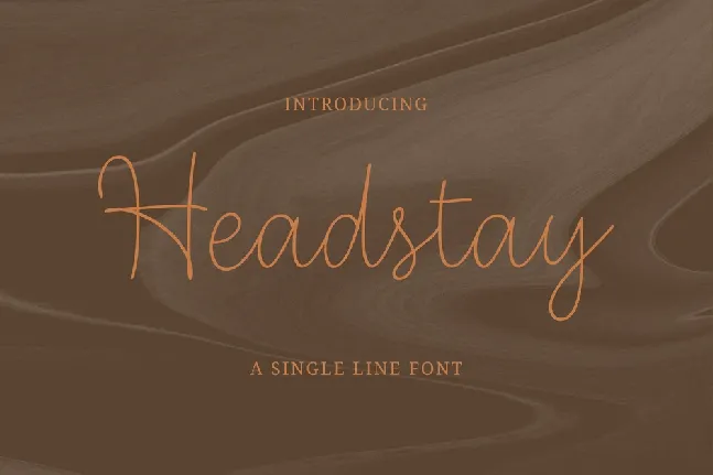 Headstay font