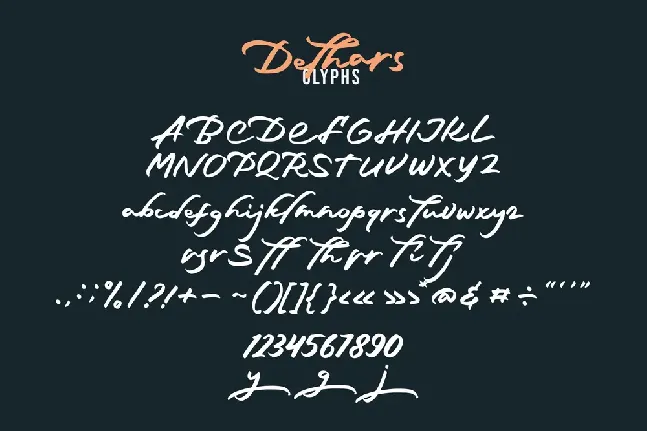 Dethars FREE font