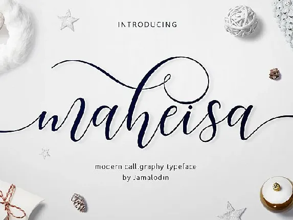 Maheisa Script font