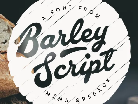 Barley Script PERSONAL USE font