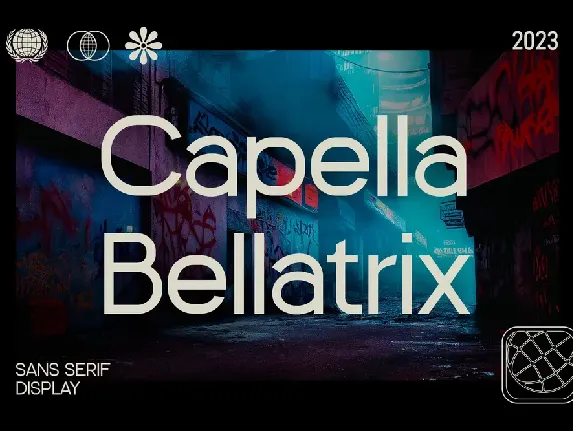 Capella Bellatrix font