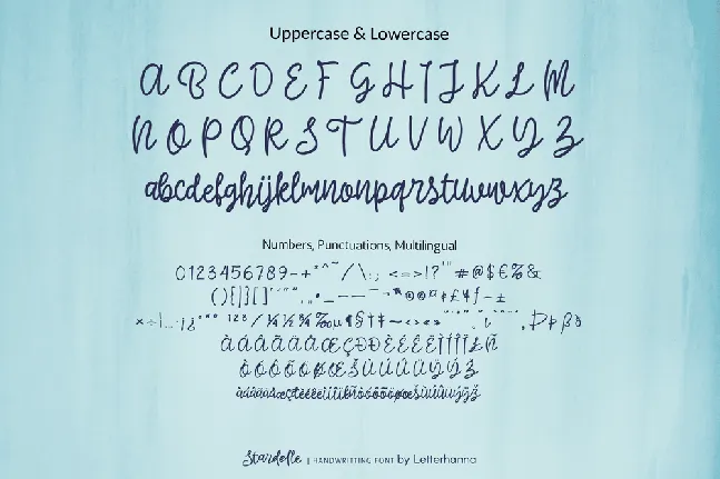 Stardelle Free font