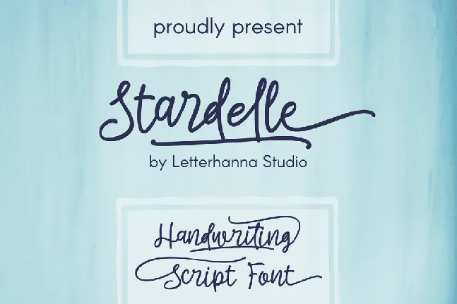 Stardelle Free font