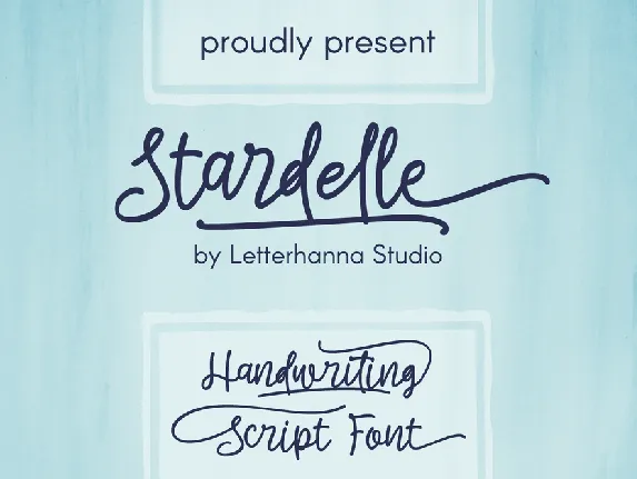 Stardelle Free font