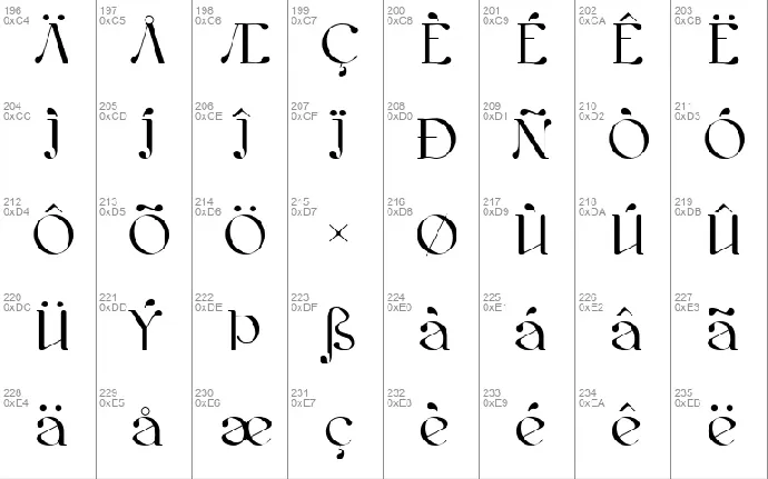 kawoszeh font