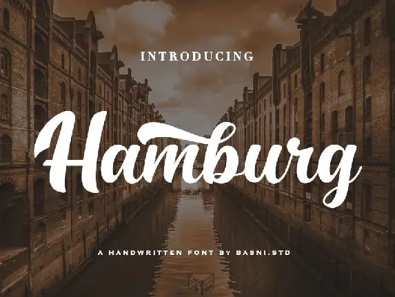 Hamburg font