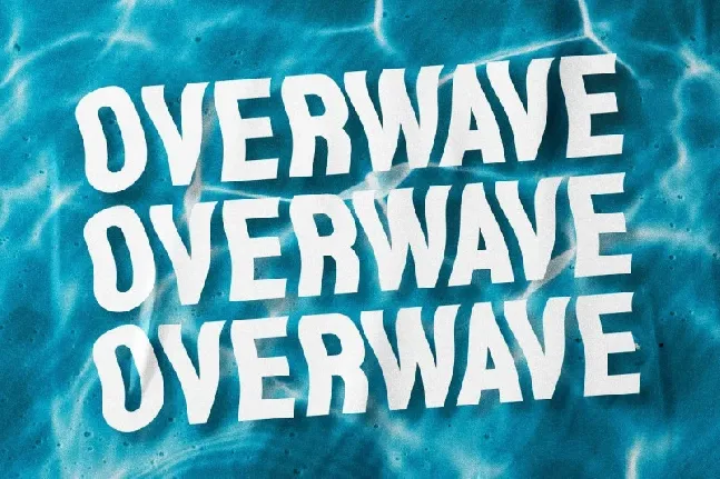 Overwave font