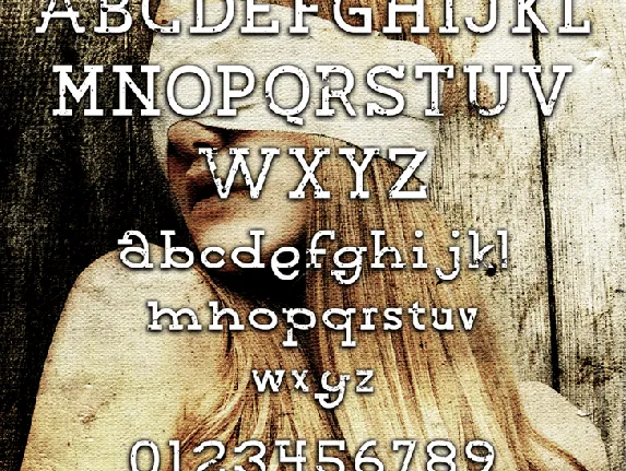 Blinded font