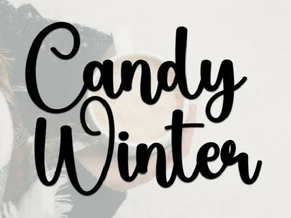 Candy Winter Script font