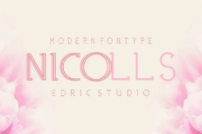 Nicolls Family font