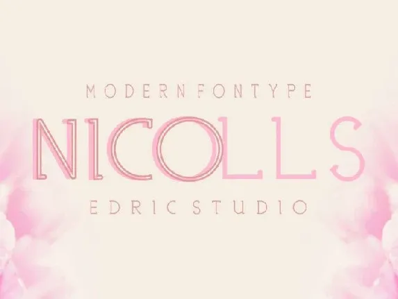 Nicolls Family font