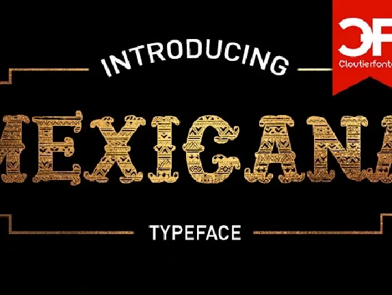 Mexican font