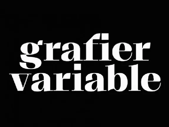 Grafier Serif Family font