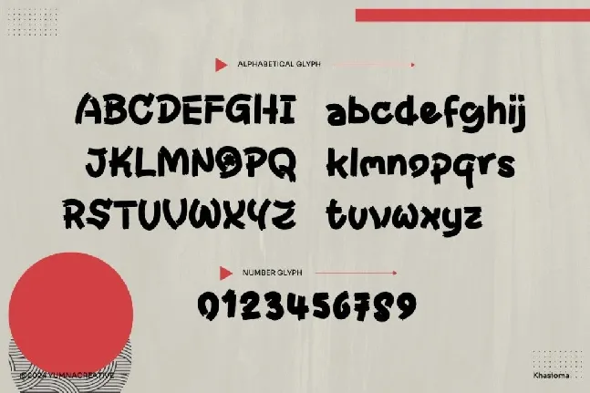 Khasioma font