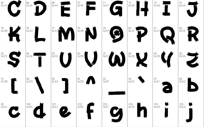 Khasioma font