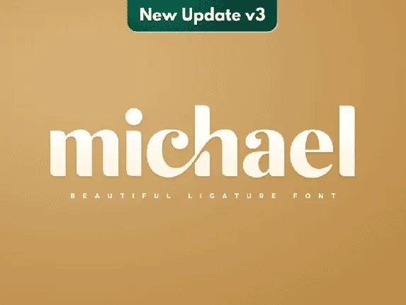 michael font