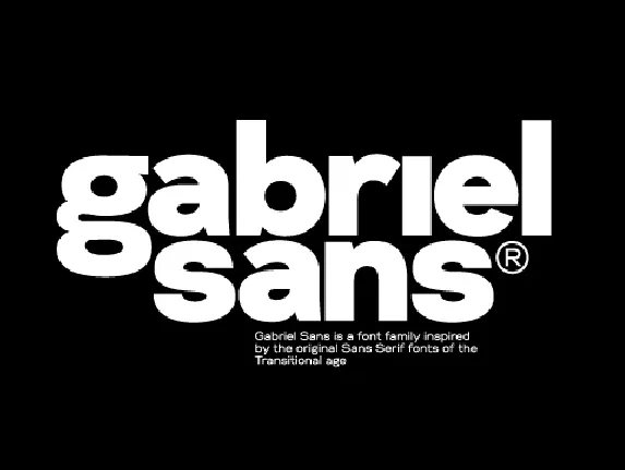 Gabriel Sans font