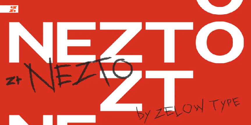 Zt Nezto DEMO font