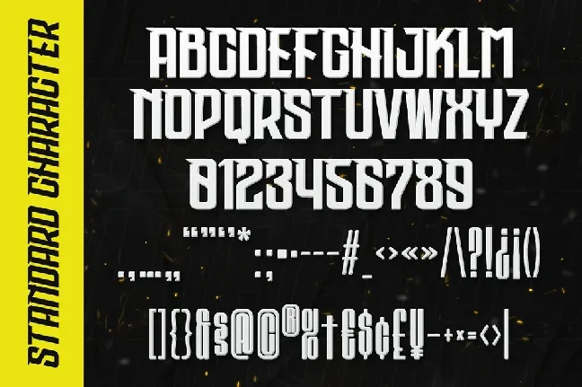 Phoska Dangers font