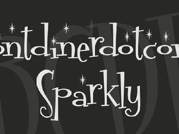 Fontdinerdotcom Sparkly