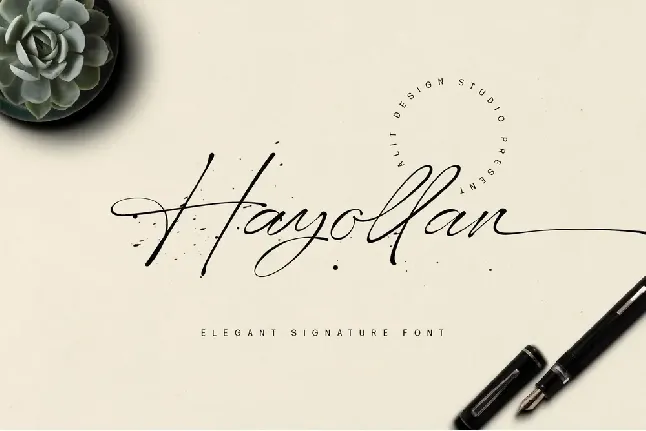 Hayollan font