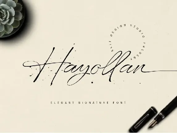 Hayollan font