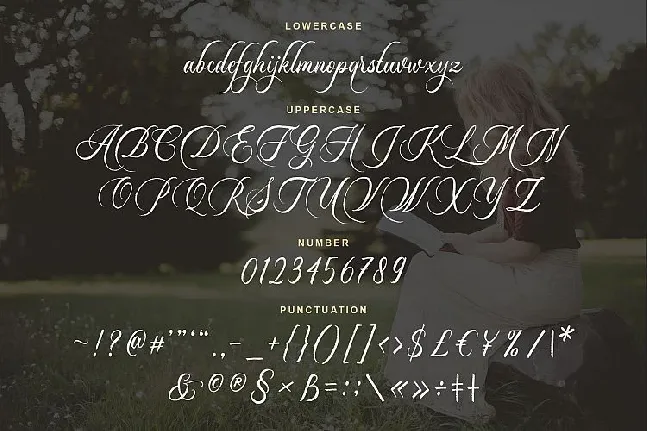 Dayland Calligraphy font