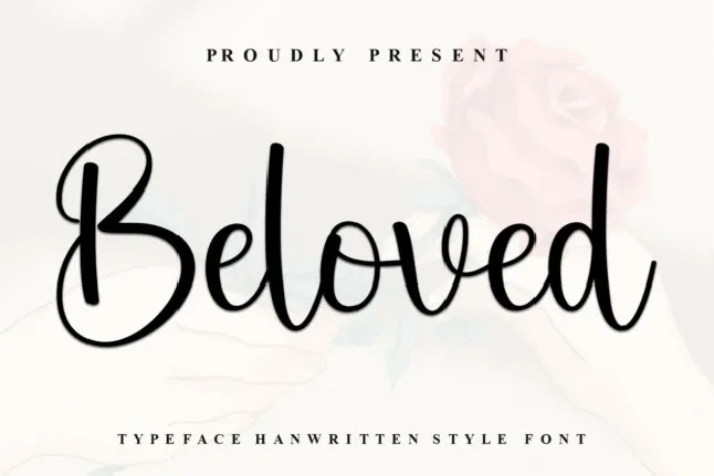 Beloved Script font