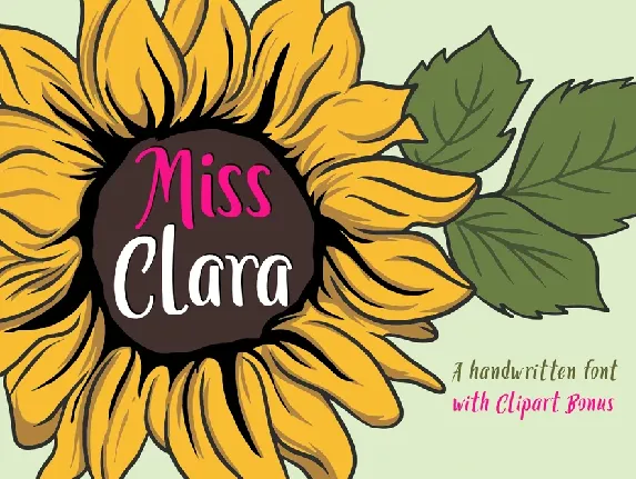 Miss Clara  Familys font